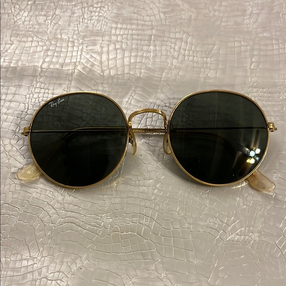 Vintage Ray BanOVAL W0607LEGEND GOLD G-15 Dorado